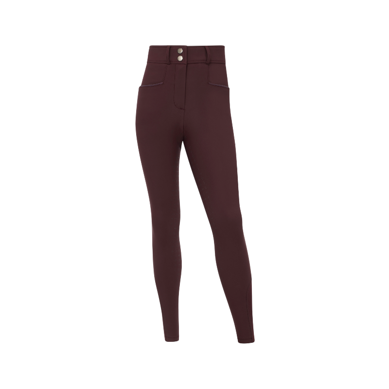 Lemieux - Pantalon d’équitation fille Full Grip Young Rider Izzy damson | - Ohlala