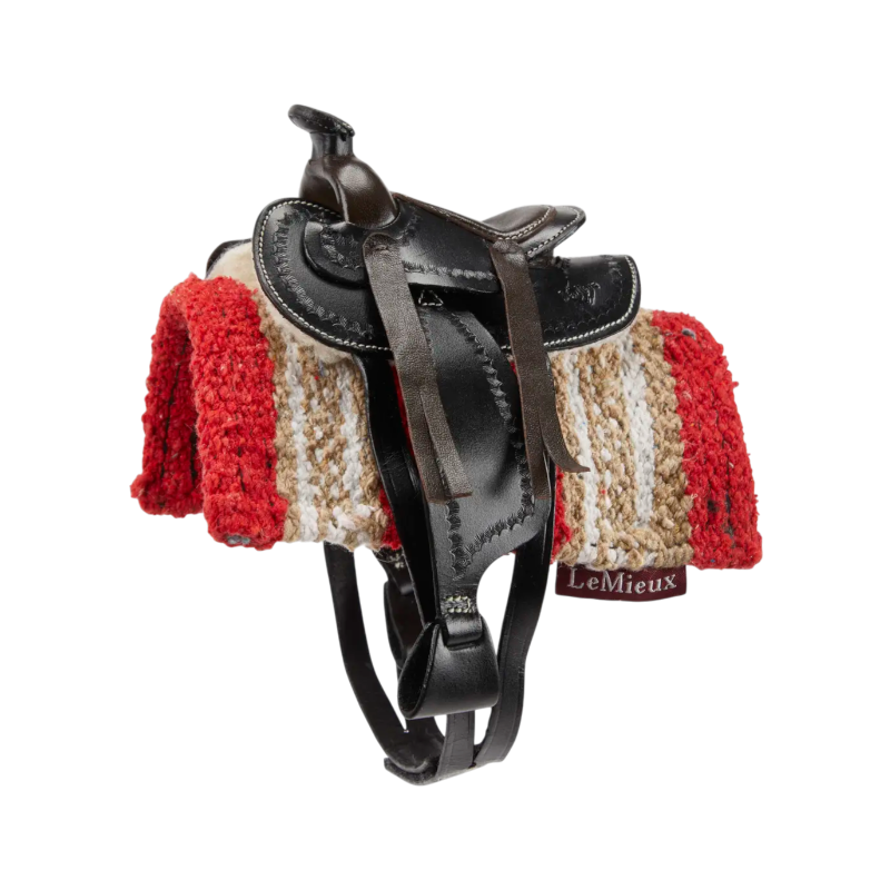 Lemieux - Selle Western pour Toy Pony noir | - Ohlala