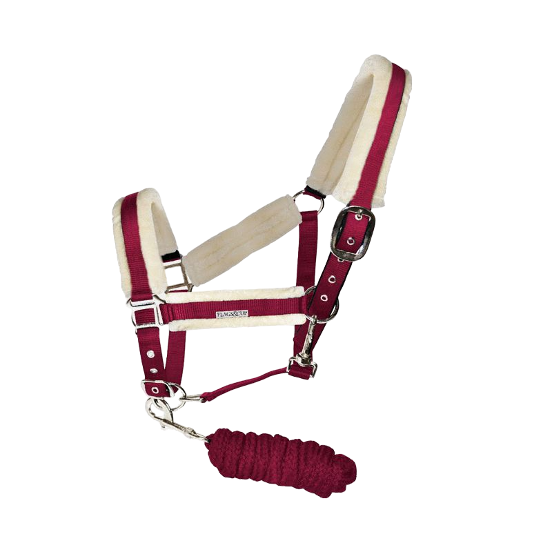 Flags & Cup - Set licol et longe Velta rouge | - Ohlala
