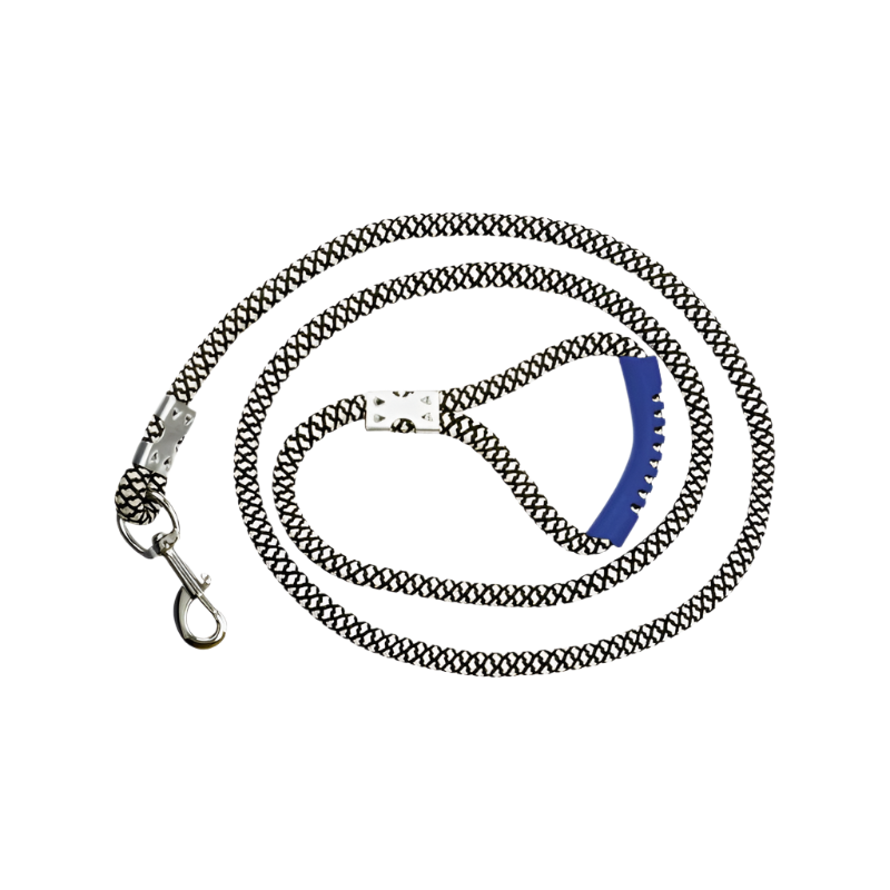 Norton - Longe d'attache poignée caoutchouc noir/ blanc | - Ohlala