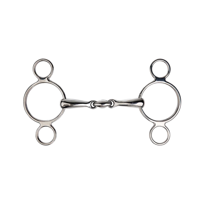 Metalab - Mors réglable 3 anneaux double brisure | - Ohlala
