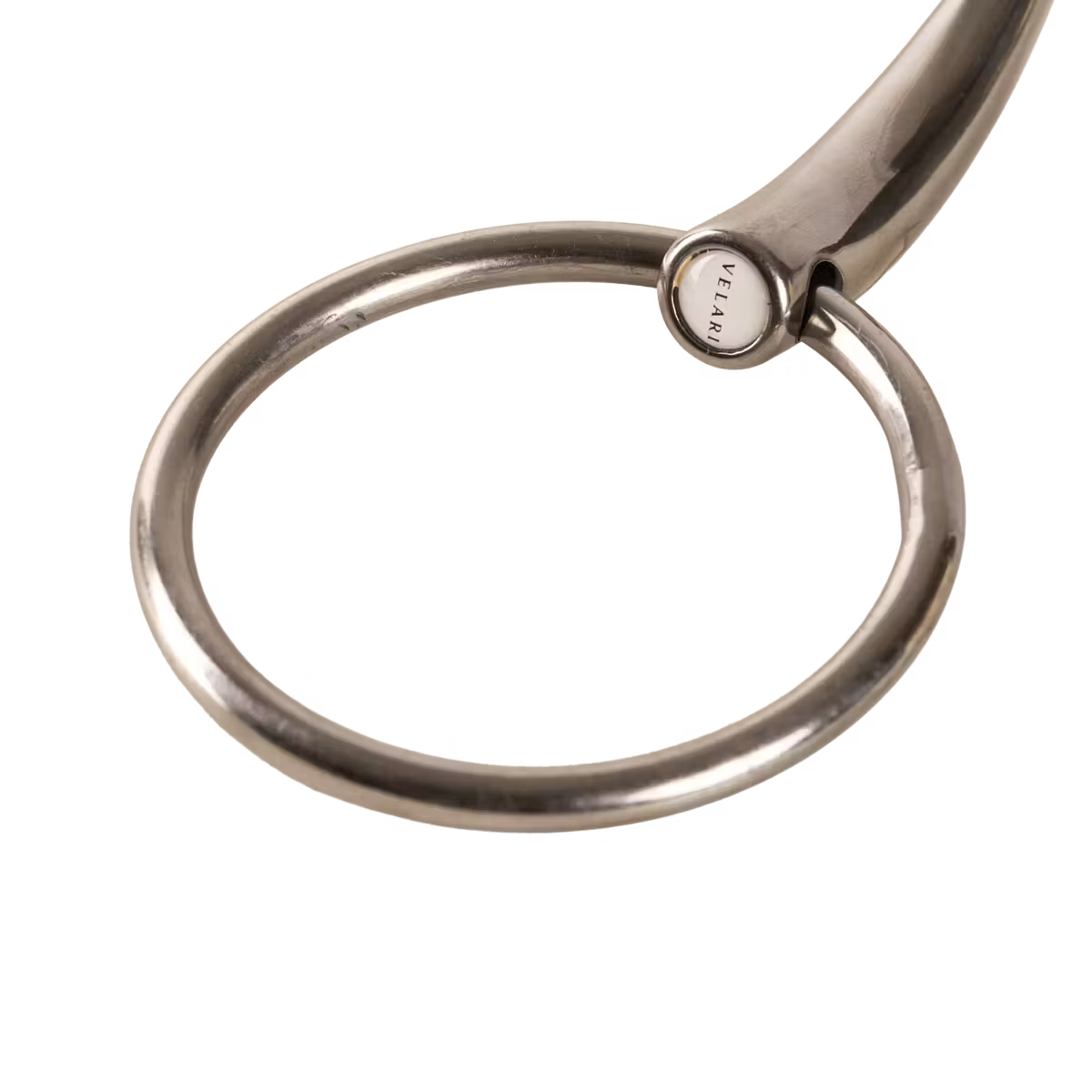 Velari - Mors à anneaux simple brisure en acier inoxydable 16mm