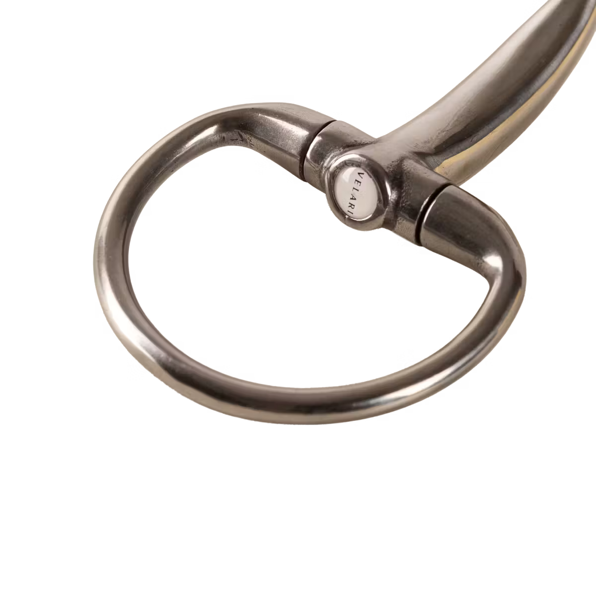 Velari - Mors à olive double brisure en acier inoxydable 14mm