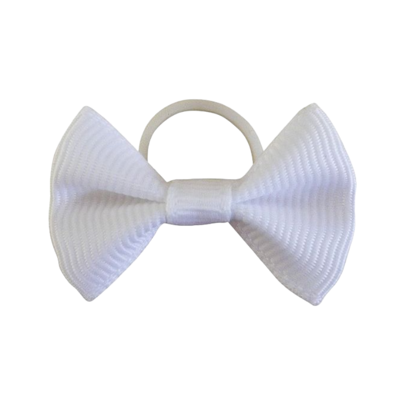 Equithème - Nœuds à natter en tissu blanc | - Ohlala