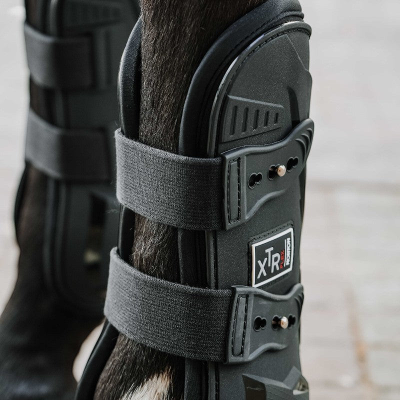 Norton - Guêtres ouvertes XTR Flex à boutons noir | - Ohlala