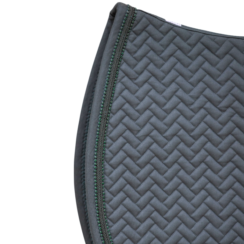 Paddock Sports - Tapis de selle Poppy vert foncé | - Ohlala