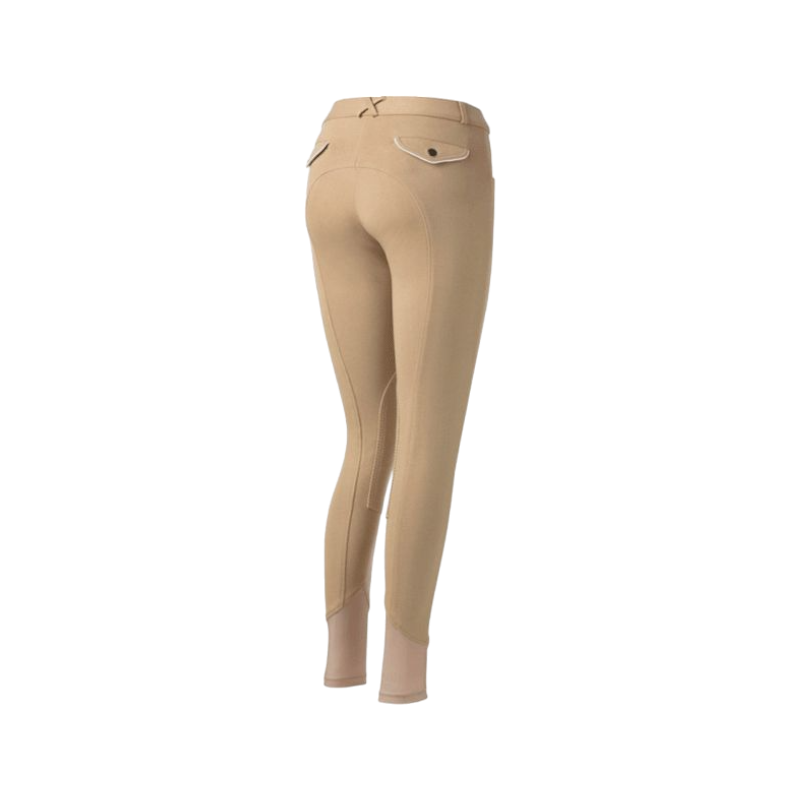 Equithème - Pantalon d'équitation femme Pro taupe | - Ohlala
