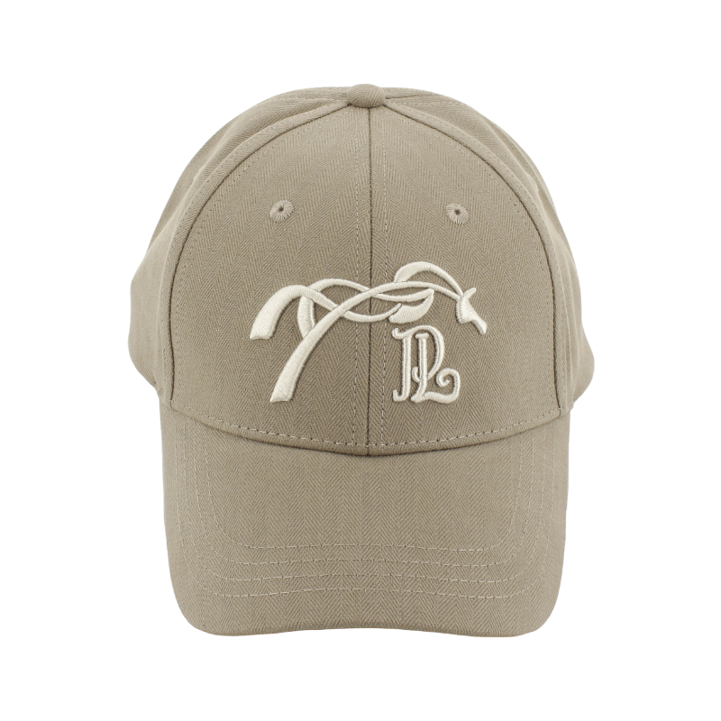 Pénélope - Casquette Naomi taupe/ off white | - Ohlala