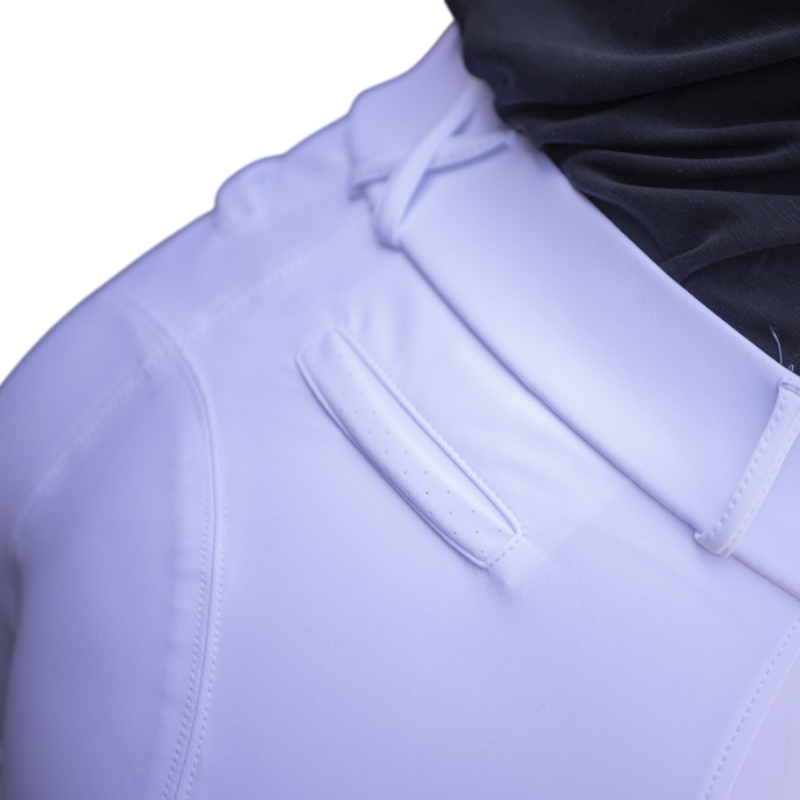 Pénélope - Pantalon d'équitation femme Majestic blanc | - Ohlala