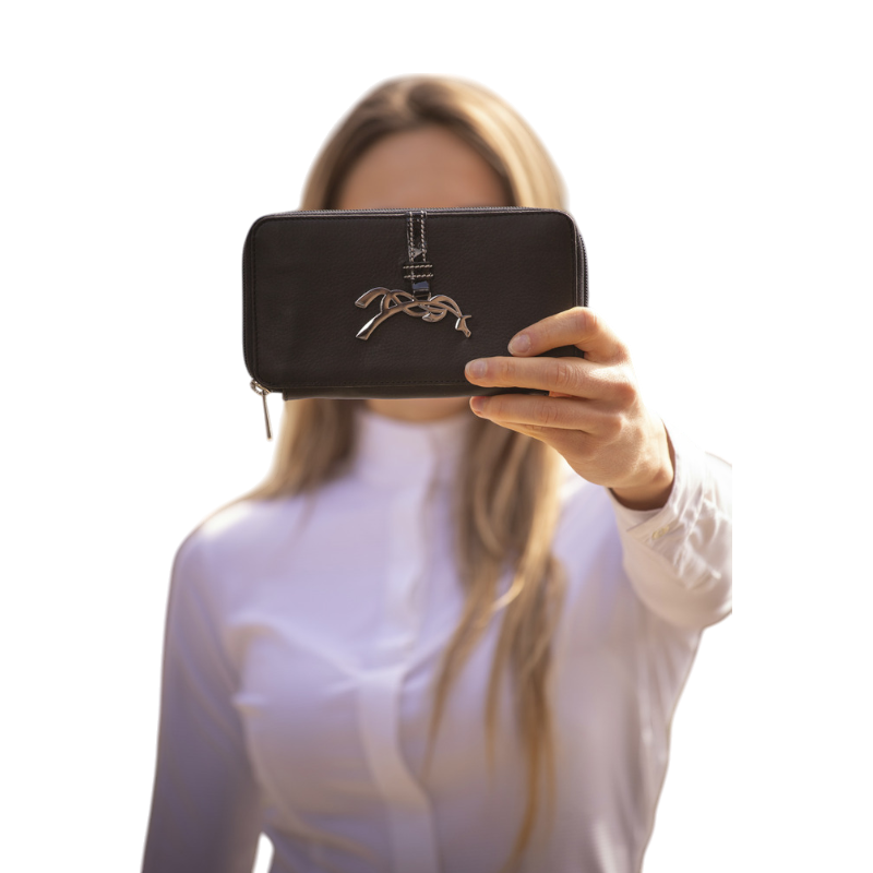 Pénélope - Portefeuille Vittoria noir | - Ohlala