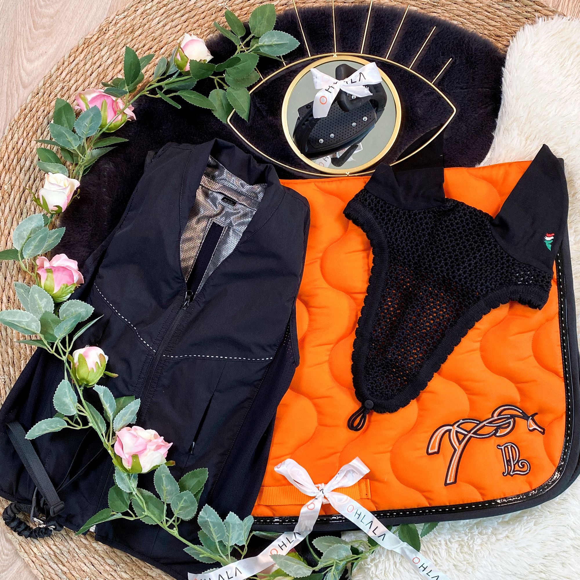 Freejump - Étriers Soft'Up Pro + Noir / Noir | - Ohlala