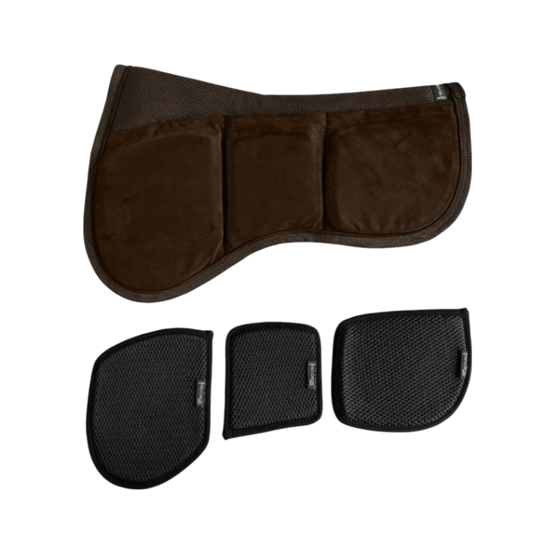 Pro Confort - Amortisseur à cales Itot 3D mesh velours marron | - Ohlala