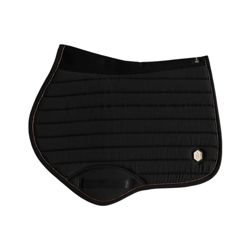 Pro Confort - Tapis de selle amortissant latex Donatello noir | - Ohlala