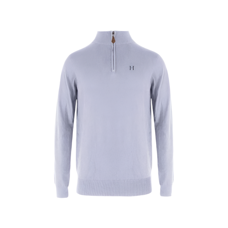Harcour - Pull homme Flash must have gris | - Ohlala