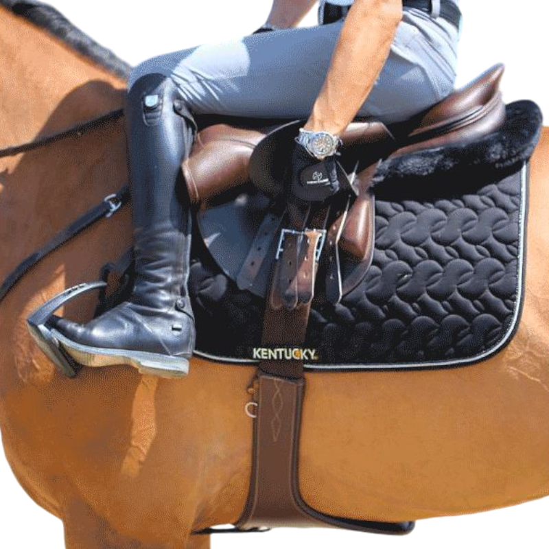 Kentucky Horsewear - Sangle bavette marron | - Ohlala