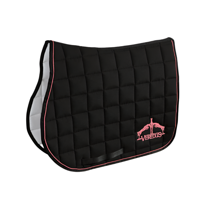 Veredus - Tapis de Selle Color Edition Noir/ light pink | - Ohlala