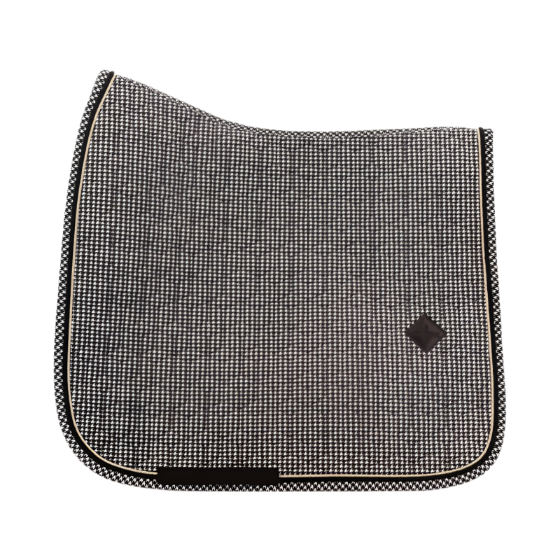 Kentucky Horsewear - Tapis de dressage Pied de Poule noir | - Ohlala
