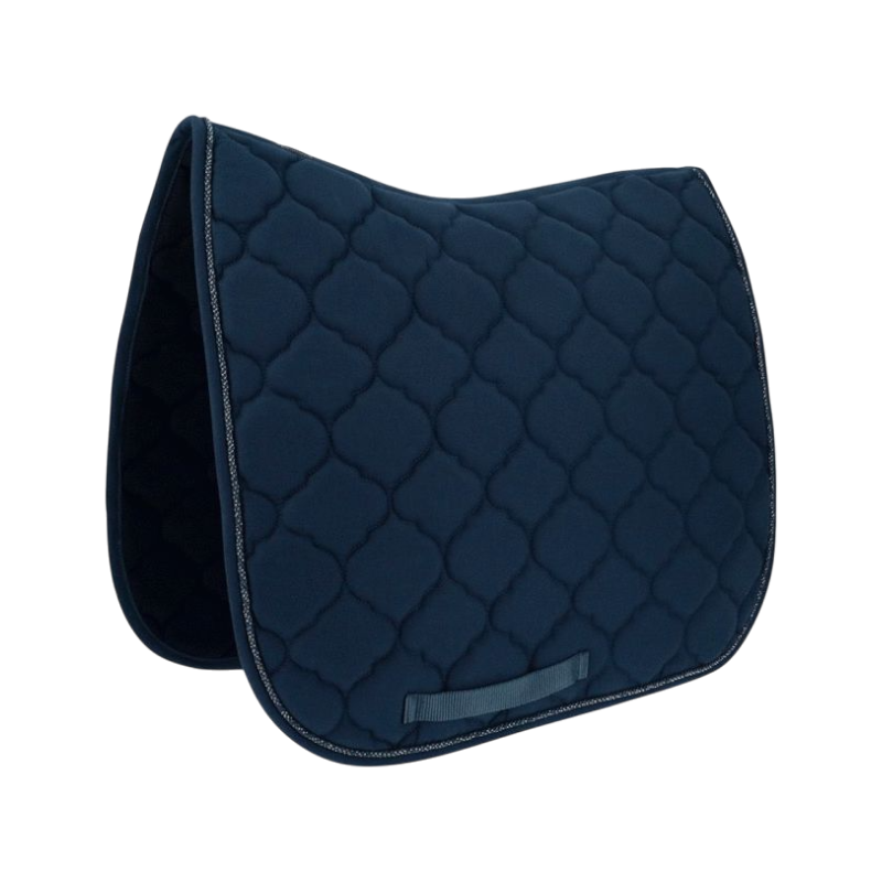 Riding World - Tapis de selle dressage marine | - Ohlala