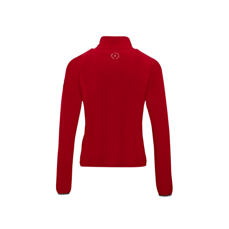 Equithème - Veste polaire femme Lena cerise | - Ohlala