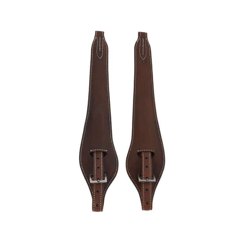 Antarès Sellier - Étrivières monobranches Signature marron | - Ohlala