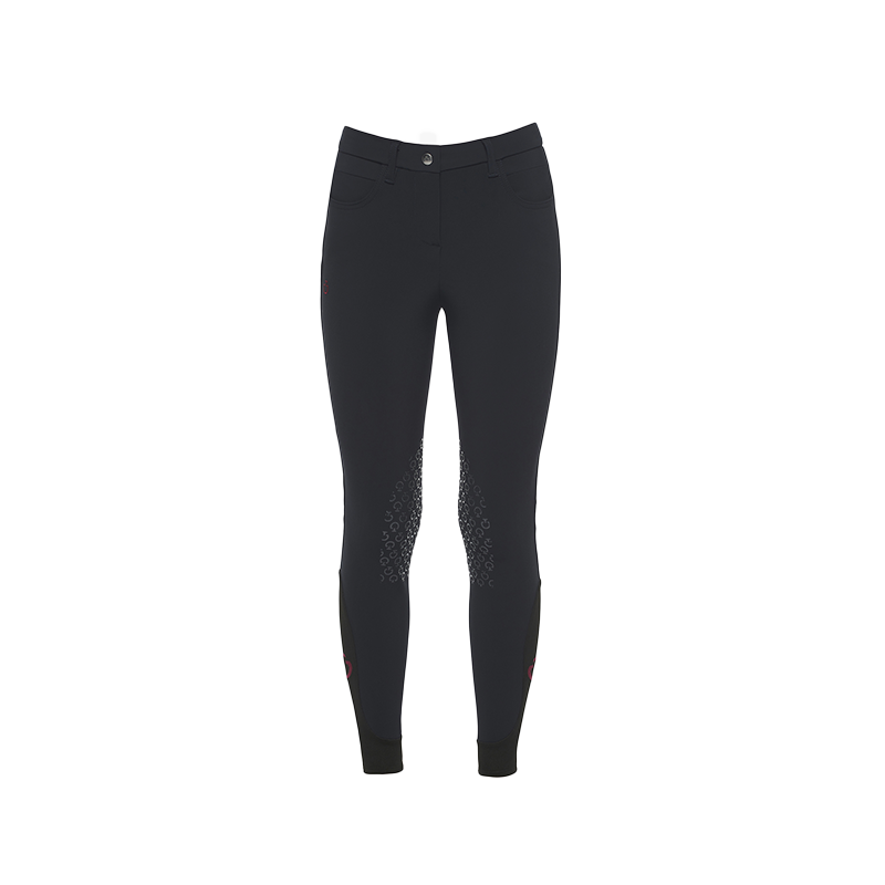 Cavalleria Toscana - Pantalon d'équitation fille Color Grip noir | - Ohlala
