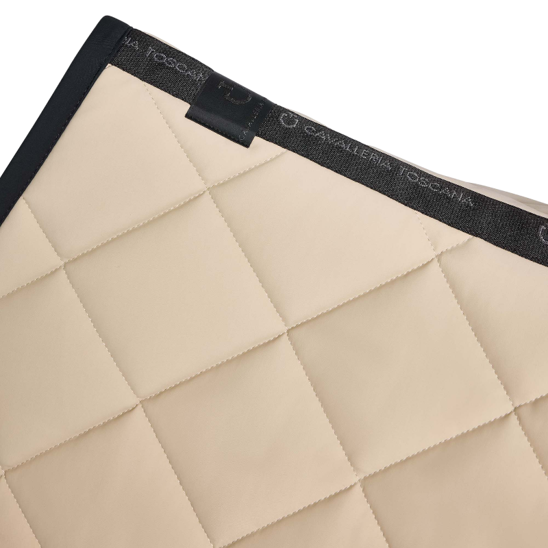 Cavalleria Toscana - Tapis de selle Diamond Quilted Jersey champagne | - Ohlala