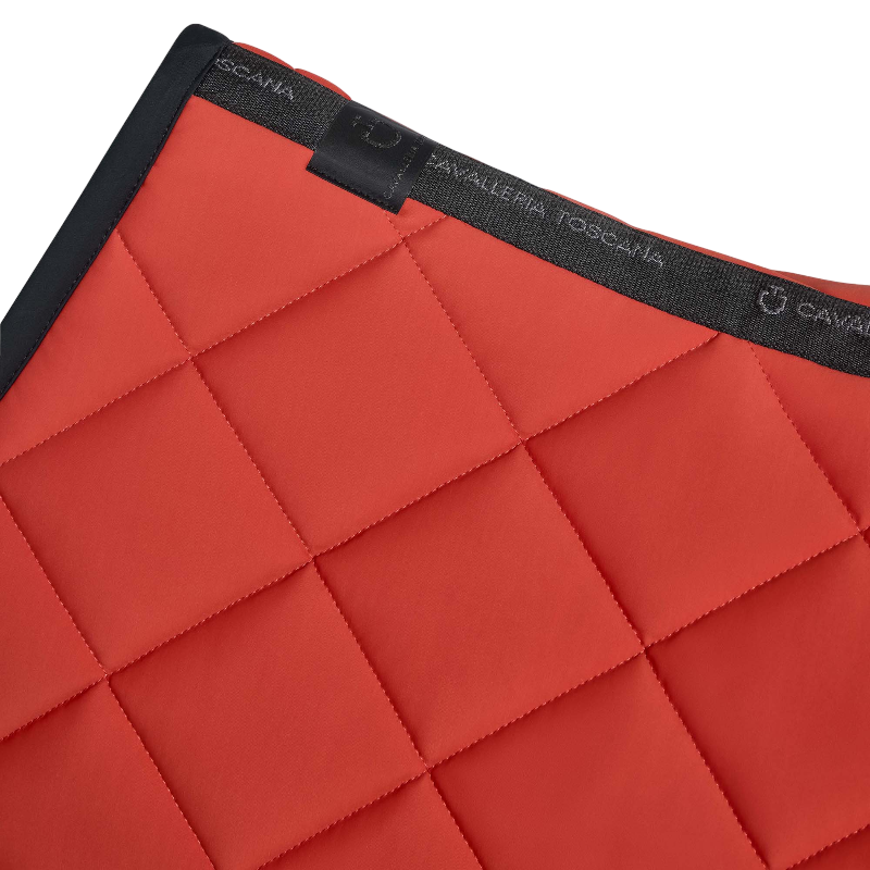 Cavalleria Toscana - Tapis de selle Diamond Quilted Jersey sunset dream | - Ohlala