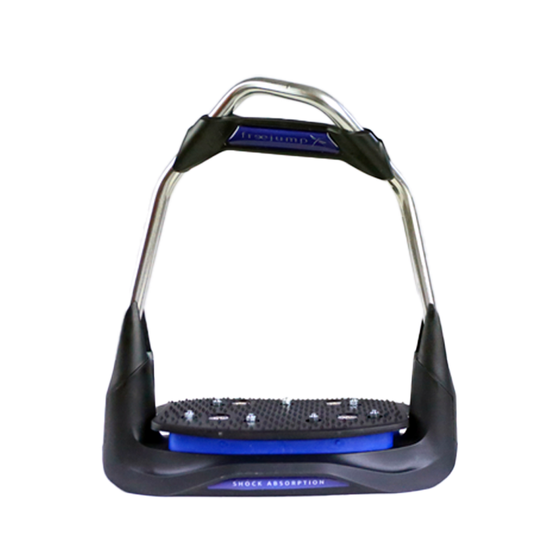 Freejump - Étriers Air's marine plancher incliné / oeil orienté / noir / noir | - Ohlala