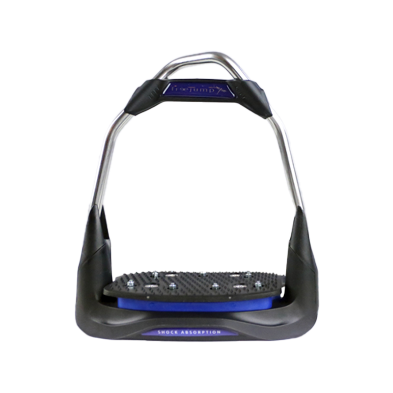 Freejump - Étriers Air's marine plancher plat / oeil orienté / noir / noir | - Ohlala