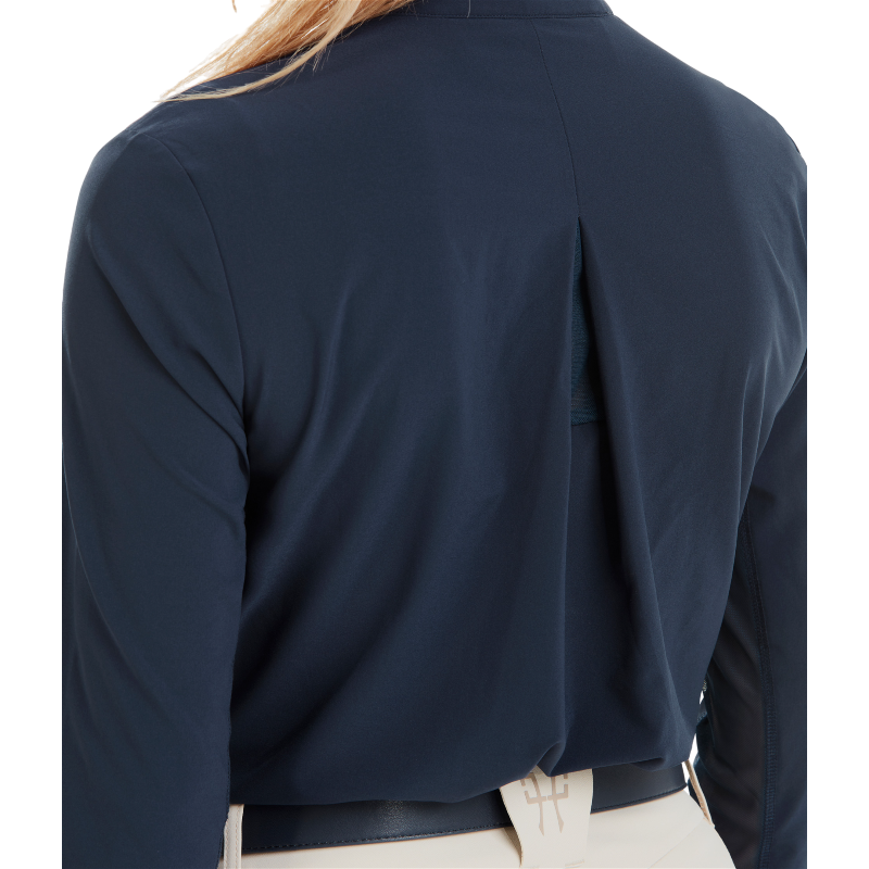 Horse Pilot - T-shirt femme manches longues Sunrise navy | - Ohlala