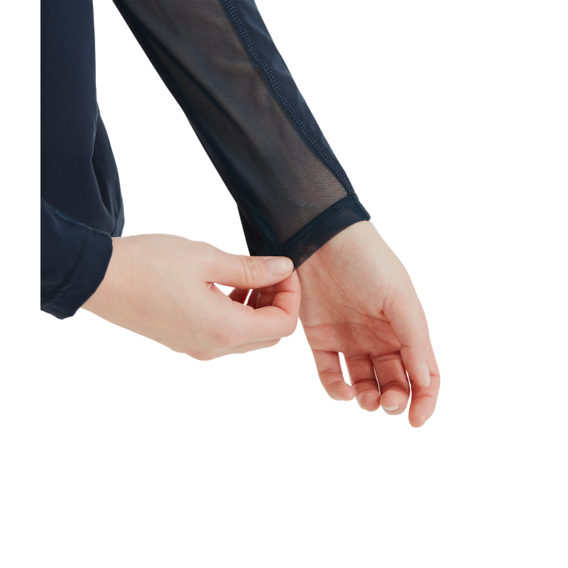 Horse Pilot - T-shirt femme manches longues Sunrise navy | - Ohlala