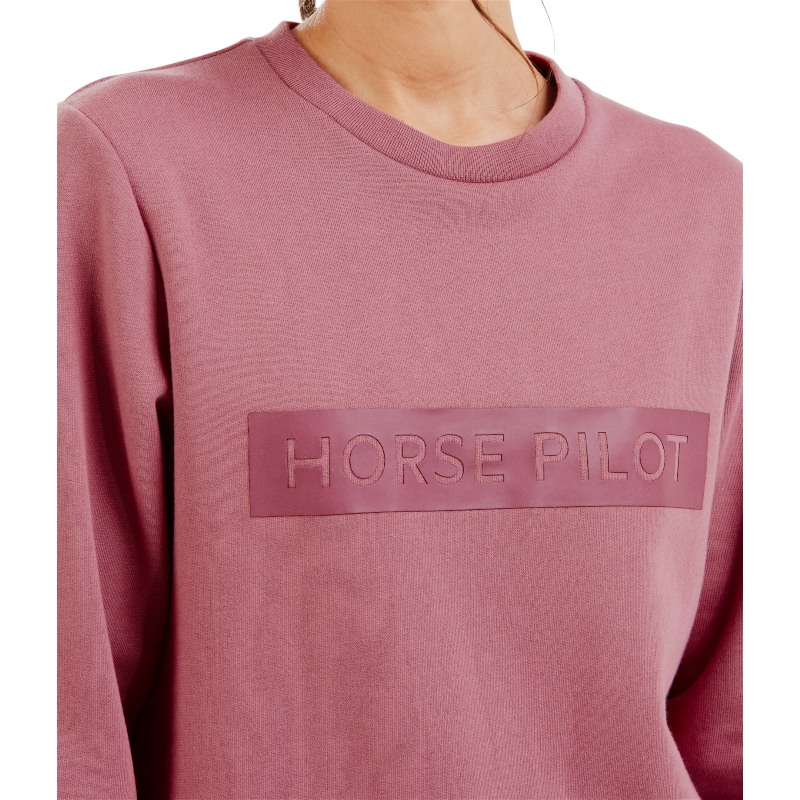 Horse Pilot - Pull femme Team mesa pink | - Ohlala