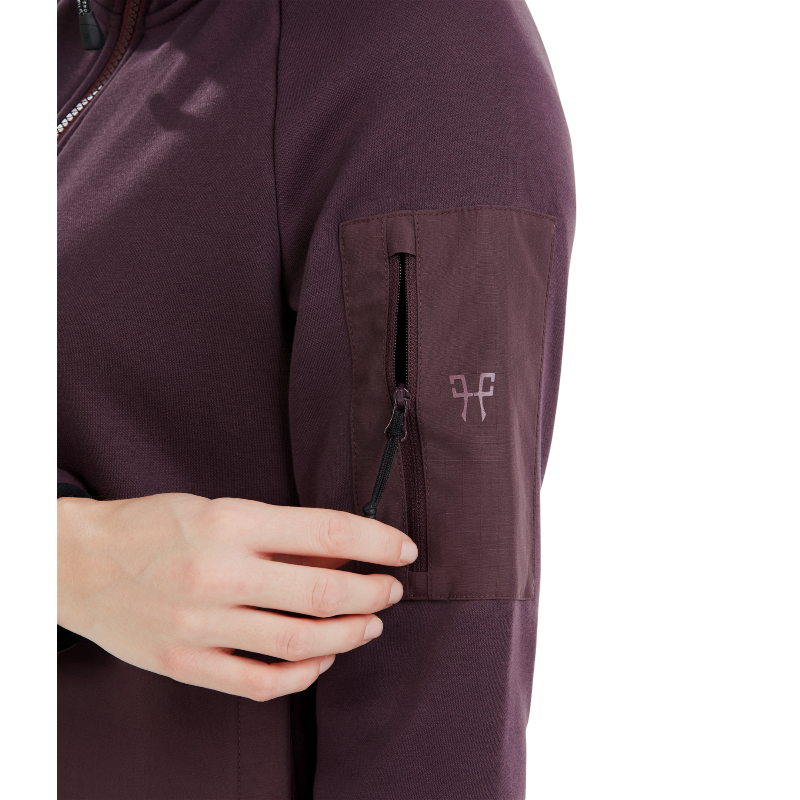 Horse Pilot - Veste femme manches longues Pampa winetasting | - Ohlala