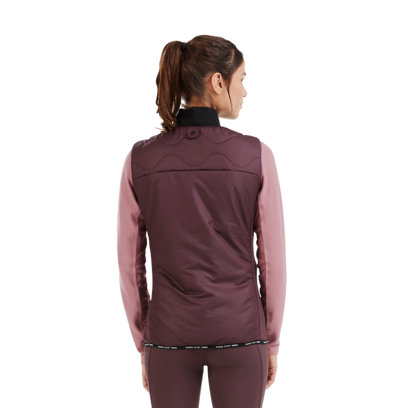Horse Pilot - Doudoune sans manches femme Rider Vest winetasting | - Ohlala