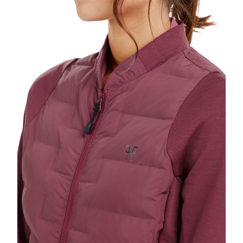 Horse Pilot - Veste femme manches longues Storm dark pink | - Ohlala