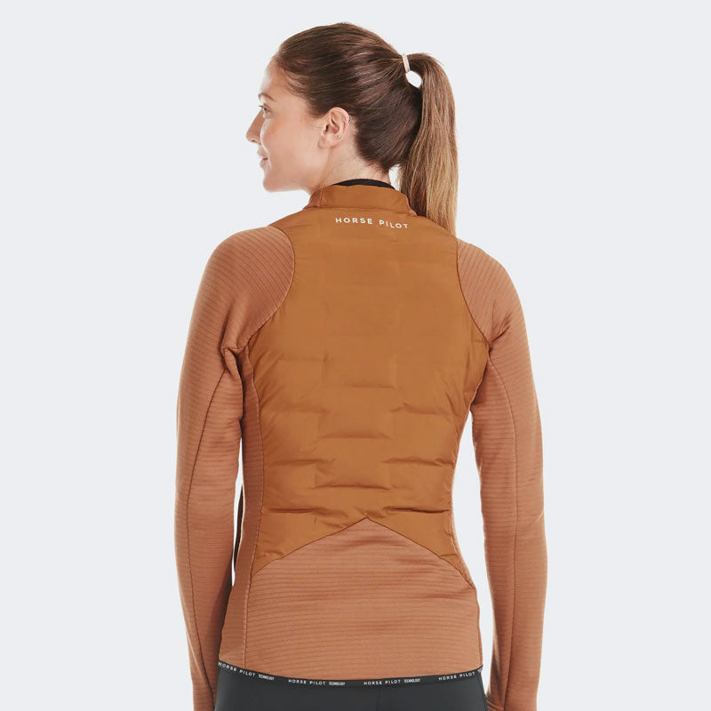 Horse Pilot - Veste manches longues femme Storm gold brown | - Ohlala