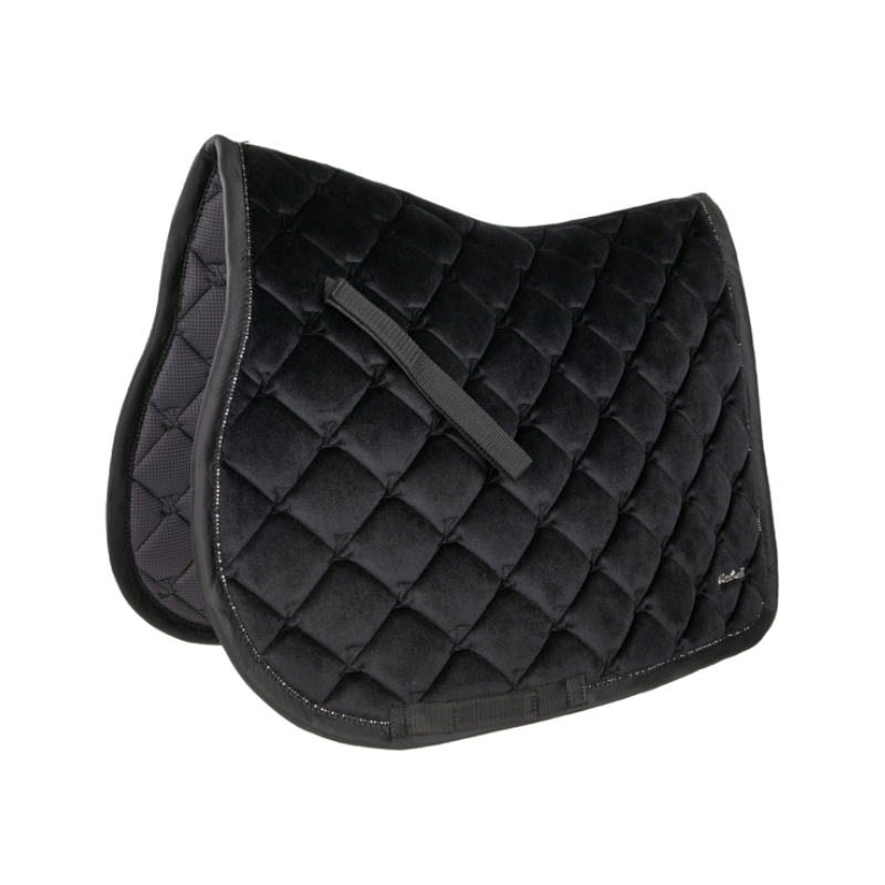 Lami-cell - Tapis de selle Galaxy Velvet noir | - Ohlala