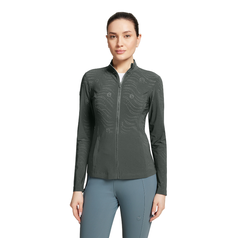 Samshield - Manteau bomber femme Auriane dark forest | - Ohlala