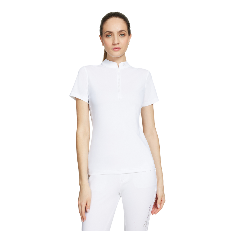 Samshield - Polo technique femme Bruna blanc | - Ohlala