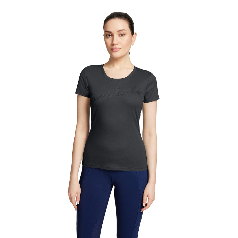 Samshield - T-shirt manches courtes femme Axelle noir | - Ohlala