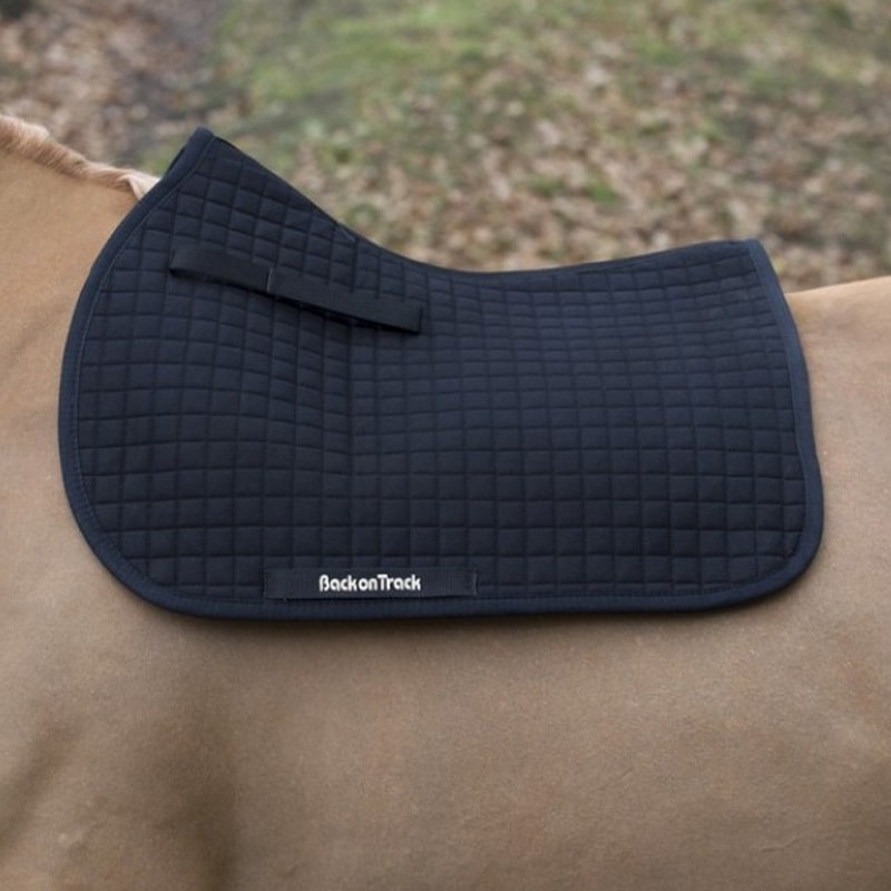 Back On Track - Tapis de selle N°I Jumping noir | - Ohlala