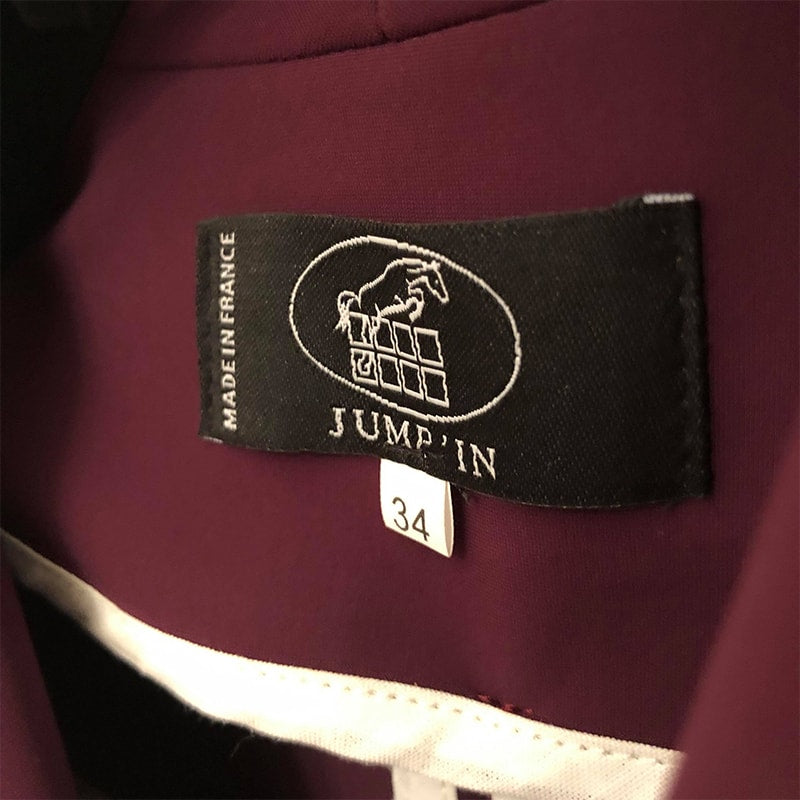 Jump'In - Veste de concours Spa Prune | - Ohlala