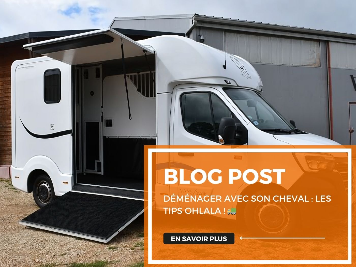 Déménager avec son cheval : les tips OHLALA ! 🚛
