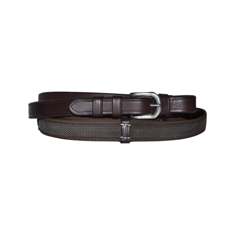 Canter - Rênes de cheval supergrip 16 mm Marron | - Ohlala