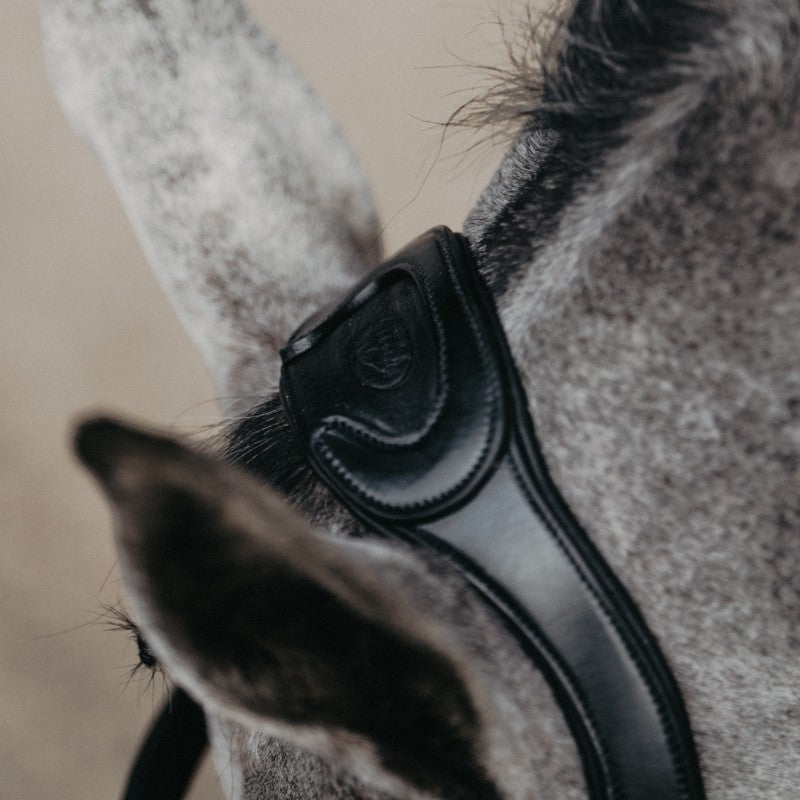 Jump'In - Têtière + rênes Evolution noir