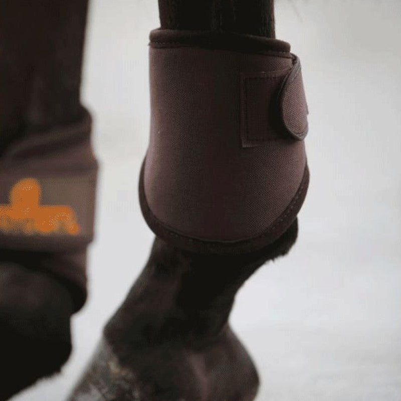 Kentucky Horsewear - Short 3D Spacer fetlock guards brown