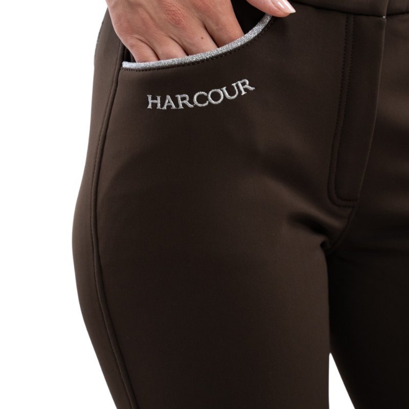 Harcour - Pantalon d'équitation femme Jaltika cacao | - Ohlala