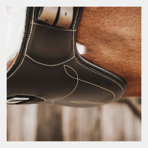 Kentucky Horsewear - Sangle bavette courte marron | - Ohlala