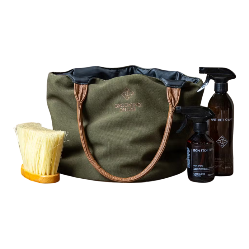 Grooming Deluxe - Sac de Grooming Canvas kaki | - Ohlala