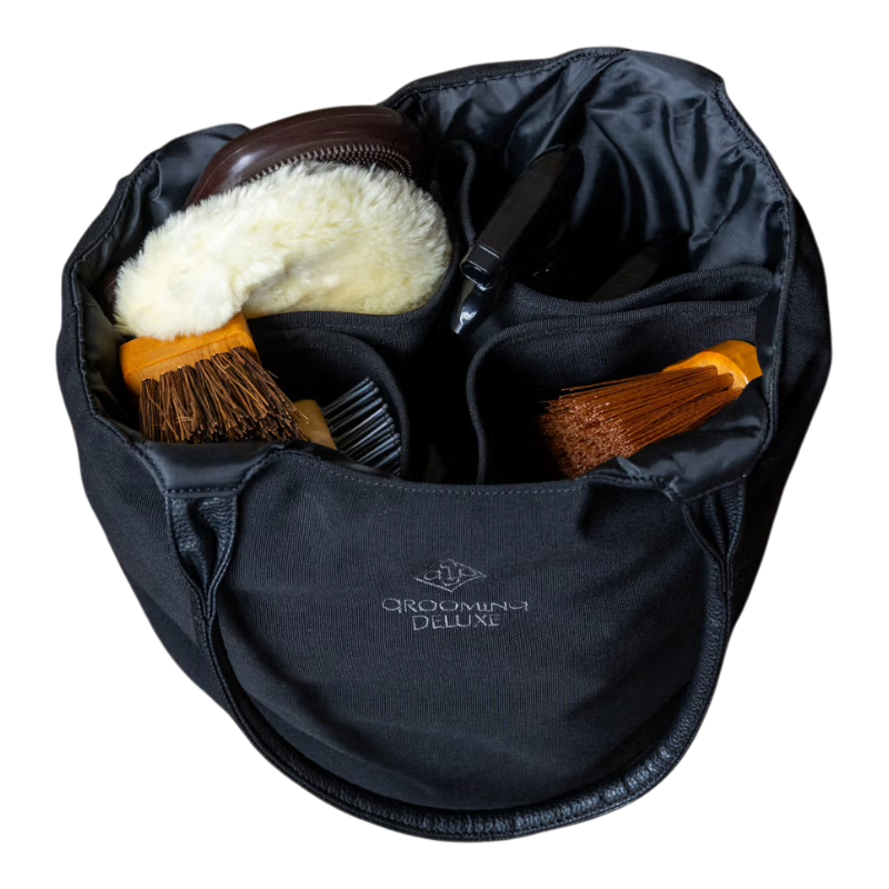 Grooming Deluxe - Sac de Grooming Canvas noir | - Ohlala